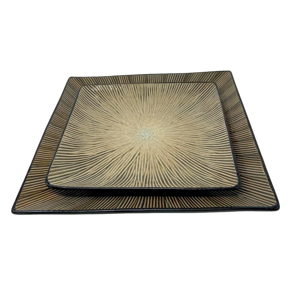 GABBAY GBBY8 1 Dinner/1 Salad Plates Set of Two